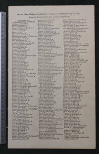 Index to a volume of pedigrees of Caermarthenshire, Cardiganshire, and Pembrokeshire, circa AD 1700 belonging to John Lloyd Philipps, Esqr, of Dale, Co Pembroke. 1857.