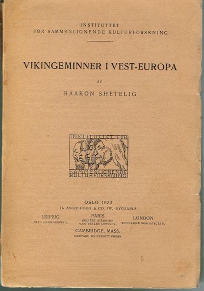 Vikingeminner i Vest-Europa. Med illustrasjoner.