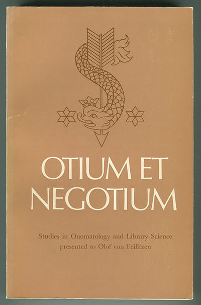Otium et negotium. Studies in Onomatology and…