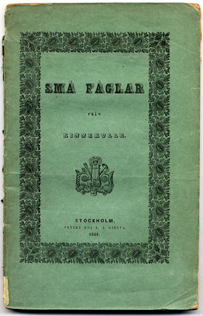 Små fåglar från Kinnekulle.