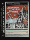 Robinson Crusoe on Mars Pressbook 1964 Paul Mantee, Adam West