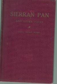 SIERRAN PAN AND OTHER POEMS With a Christmas Memory