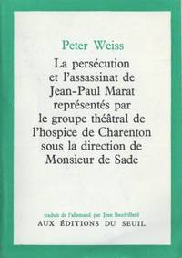 La persécution et l´assassinat de Jean-Paul Marat…