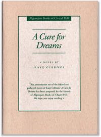 cover of A Cure for Dreams.