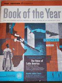 ENCYCLOPEDIA BRITANNICA BOOK OF THE YEAR 1961- EVENTS OF 1960-FREE SHIPPING