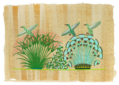Three Egyptian Souvenir Paintings