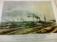 United States Steamers, Scorpion, Spitfire, Vixen and Scourge; with 40 Barges in Tow,