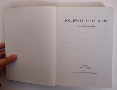 Sol Lewitt Testi Critici