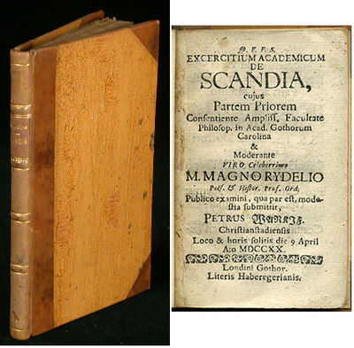 Exercitium academicum de Scandia, cujus partem…