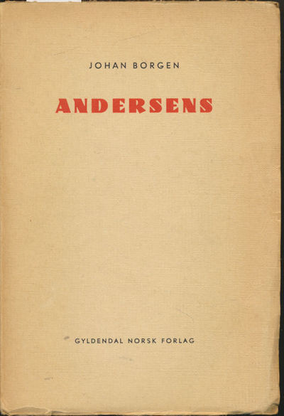 Andersens. Komedie i 3 akter