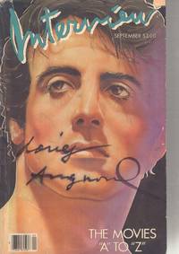 image of Interview Magazine - September 1985 (SIGNED)