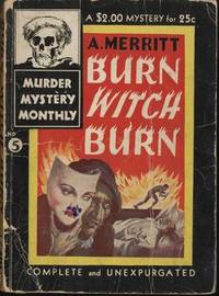 MURDER MYSTERY MONTHLY #5-BURN WITCH BURN-A MERRITT-1942-PULP CRIME HORROR