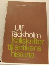 Källskrifter till antikens historia.