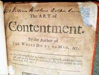 The Art of Contentment. by [Allestree, Richard] - 1689