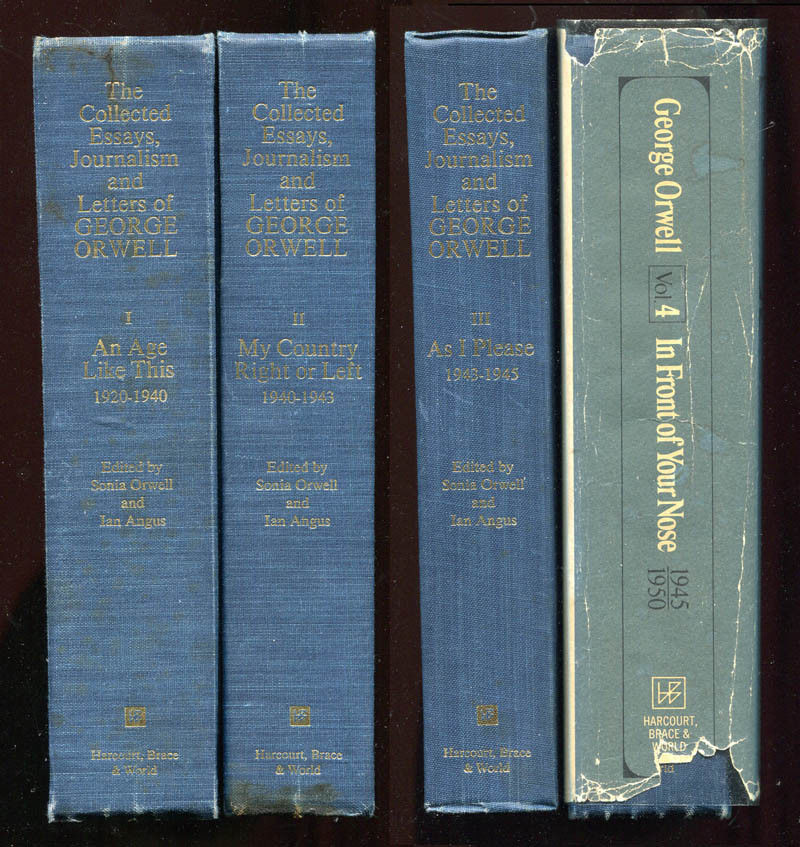 The Collected Essays, Journalism and Letters of George