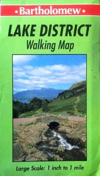 Bartholomew Lake District walking map