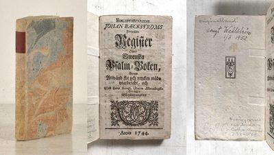 Bibliothecariens Johan Bæckströms författade…