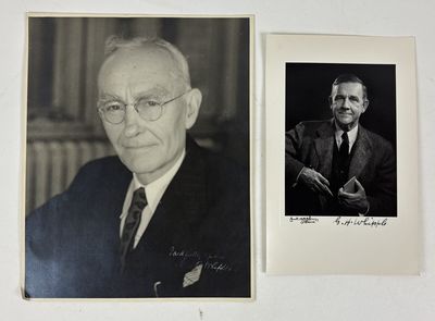 WHIPPLE SIGNED PHOTOGRAPHS | GEORGE H. AND ALLEN O.