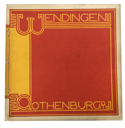 Wendingen. 1930 Series, No. 10 (Rothenburg ob der Taber)