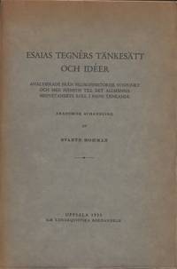 Esaias Tegnérs tänkesätt och idéer. Analyserade…