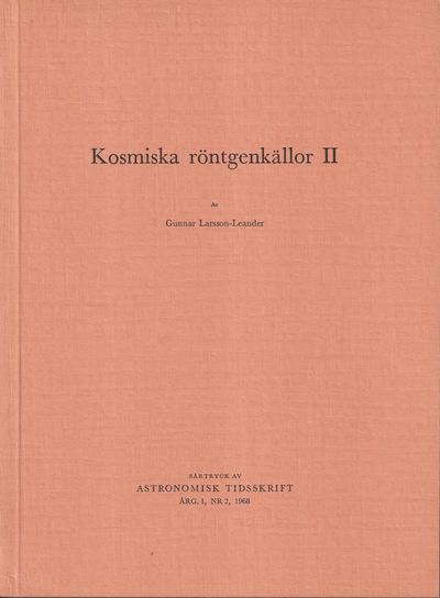 Kosmiska röntgenkällor II.