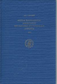 Annual Egyptological Bibliography/Bibliographie Egytologique Annuelle 1970