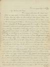 1844 Letter Describing “beautiful wonderful” Kalamazoo, Michigan, the “magical village of the west”