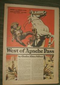 cover of West of Apache Pass Philadelphia Record Book of the Week Club August 4, 1935