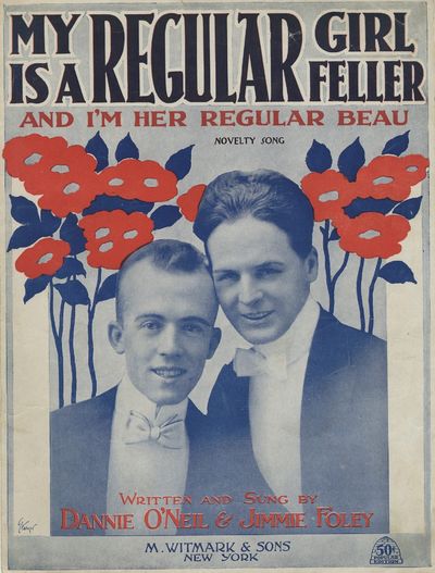 My Regular Girl Is a Regular Feller (And I’m Her Regular Beau). Novelty Song