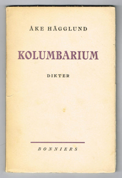 Kolumbarium. Dikter.