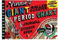 Vinnie's Giant Roller Coaster Period Chart & Journal Sticker Book