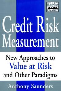 Credit Risk Measurement: New Approaches to Value-at-risk and Other Paradigms: 71