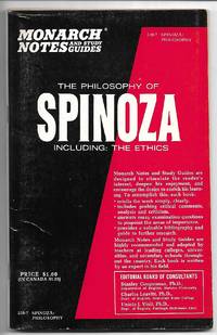 image of The Philosophy of Spinoza - Monarch Notes and Study Guides