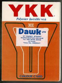 YKK Polyester Invisible No.3 Colour Card