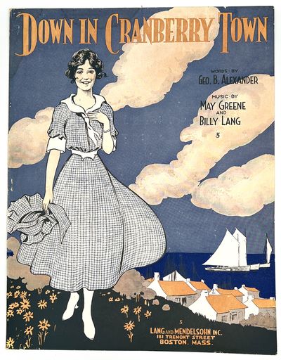 [SHEET MUSIC] DOWN IN CRANBERRY TOWN