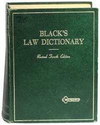 Black's Law Dictionary Fourth Edition