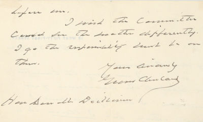 Grover Cleveland, Just Eight Days Before His Re-election in 1892, Plots His Final Week Before His Eventual Victory