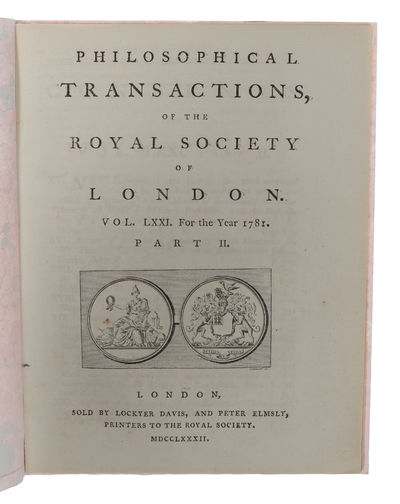 Account of a Comet. - [THE DISCOVERY OF URANUS] (photo 3)