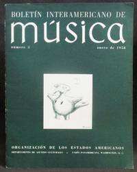 Boletín Interamericano De Música, Número 3, Enero De 1958