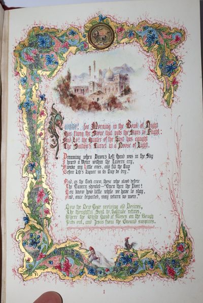 [Illuminated Manuscript] The Rubaiyat of Omar Khayyam, the Astonomer Poet of Persia