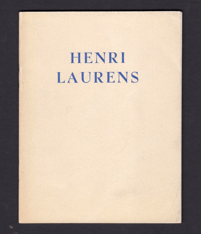Henri Laurens. Palais des Beau-Arts - Bruxelles…