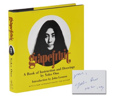 New York: Simon and Schuster, 2000. Fine/Near Fine. 29th printing. Signed and inscribed by Yoko Ono ...