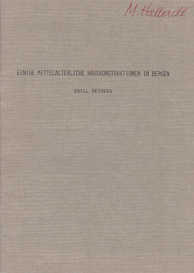 Einige mittelalterliche Hauskonstruktionen in…