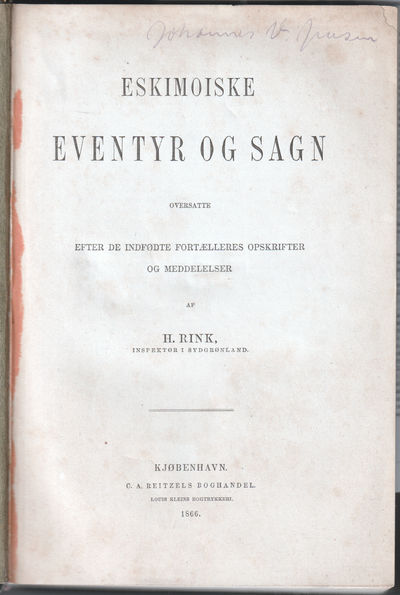 Eskimoiske Eventyr og Sagn oversatte efter de…