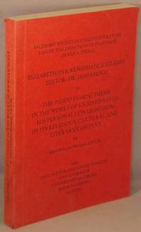 The Passio Domini Theme in the Works of Richard Rolle:  His personal contribution in its religious, cultural, and literary context.