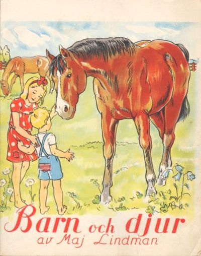 Barn och djur.