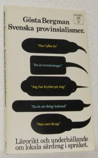 Svenska provinsialismer.