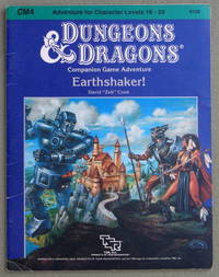 Earthshaker! (Dungeons & Dragons module CM4) Original 1985 edition ~ TSR 9128