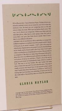 image of Excerpted passage from Bailey's Cafe; broadside