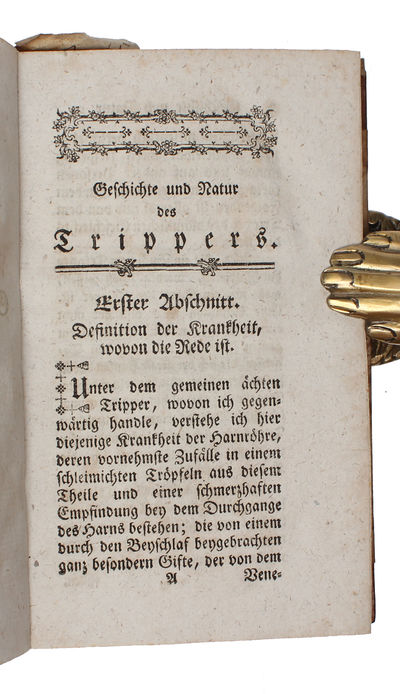 Erleichterte Kenntniss und Heilung eines gemeinen Trippers. 2 parts. (photo 3)
